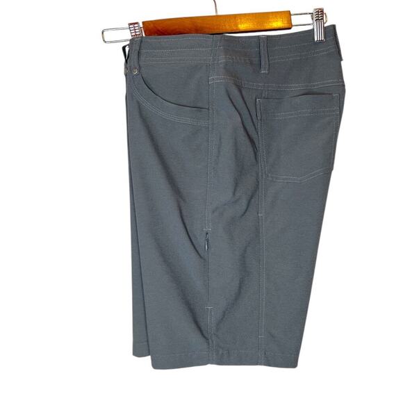 KUHL Hiking Cargo Shorts 10" Inseam in Gray Women's Size 10 - Picture 4 of 16